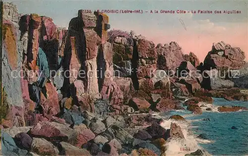 Le_Croisic Grande Cote Falaise des Alguilles Le_Croisic