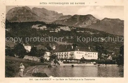 Annecy_Haute Savoie Lac Baie de Talloires et la Tournette Annecy Haute Savoie