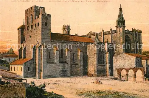 Carcassonne Eglise Saint Nazaire Carcassonne