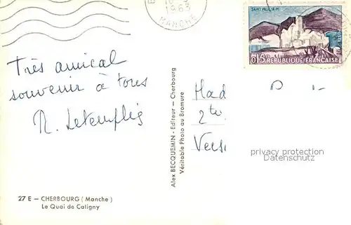 Cherbourg_Octeville_Basse_Normandie Quai de Caligny Cherbourg_Octeville