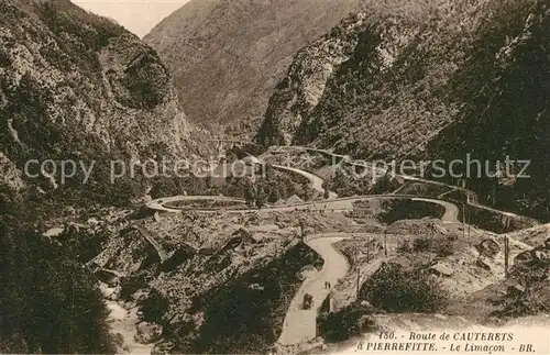 Cauterets Route a Pierrefitte Limacon Cauterets