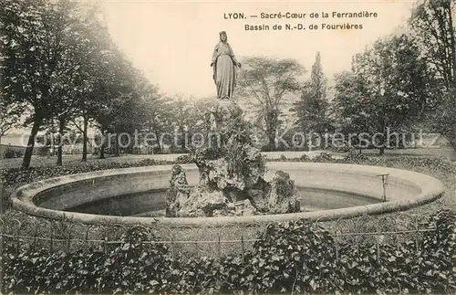 Lyon_France Sacre Coeur de la Ferrandi?re Bassin Lyon France