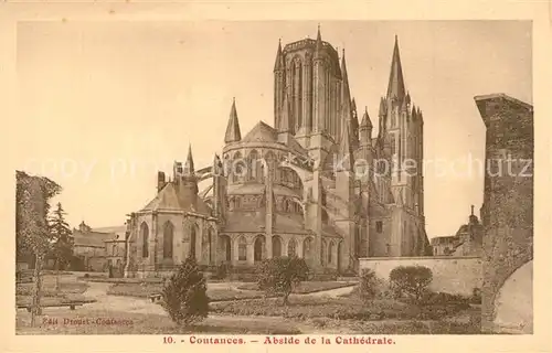 Coutances Absides de la Cathedrale Coutances