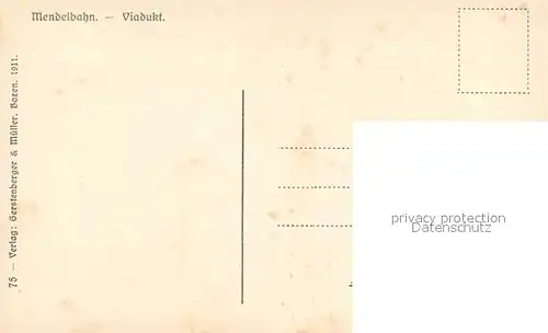 Mendelbahn Viadukt  Mendelbahn