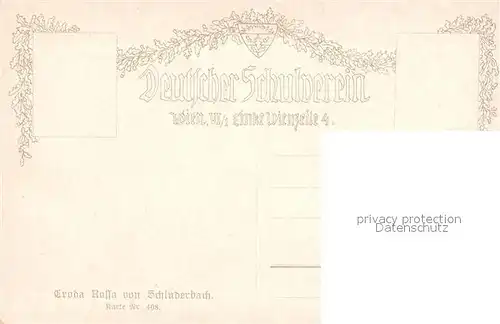 Croda_Rossa Blick von Schluderbach Verlag Deutscher Schulverein Nr. 408 