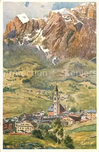 Cortina_d_Ampezzo Tofana Verlag Deutscher Schulverein Nr. 412 Cortina_d_Ampezzo