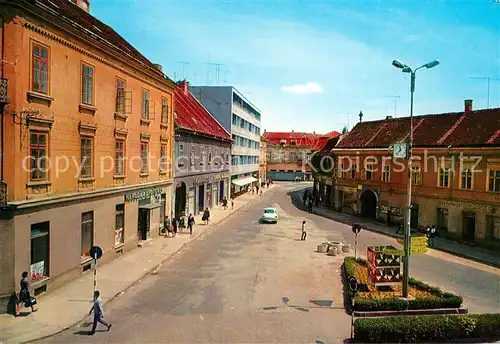 Sisak Strassenpartie Sisak