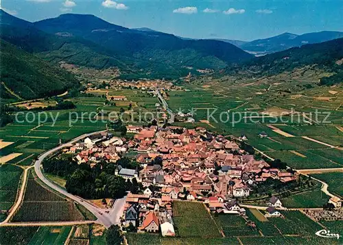 Kientzheim Vue aerienne avec Kaysersberg Kientzheim