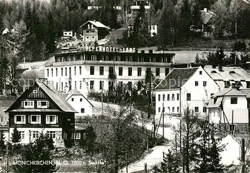 AK / Ansichtskarte Moenichkirchen Alpenhotel Lang Moenichkirchen