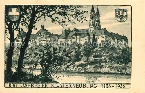 AK / Ansichtskarte Klosterneuburg Klosteranlage Klosterneuburg
