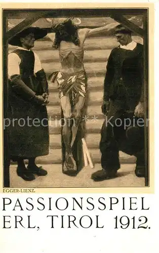 AK / Ansichtskarte Erl_Tirol Passionsspiel Erl 1912 Erl_Tirol