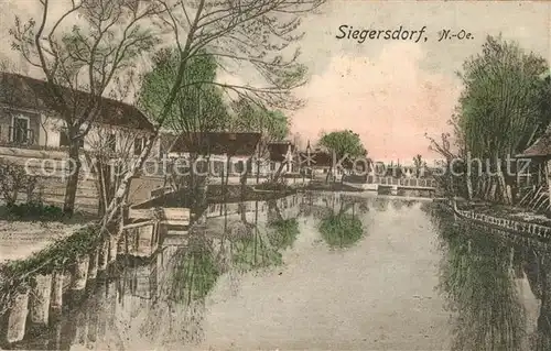 AK / Ansichtskarte Siegersdorf_Herberstein Flusspartie Siegersdorf_Herberstein