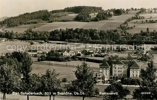 AK / Ansichtskarte Bad_Schallerbach Kurlazarett Bad_Schallerbach