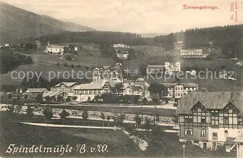 Spindelmuehle_Riesengebirge Panorama Spindelmuehle