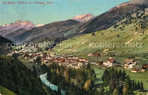 AK / Ansichtskarte St_Anton_Arlberg Panorama St_Anton_Arlberg