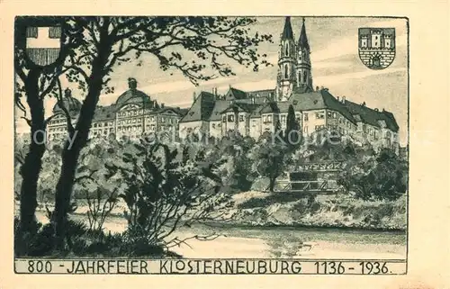 AK / Ansichtskarte Klosterneuburg Klosteranlage Klosterneuburg
