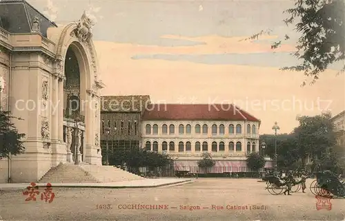 Cochinchine_Vietnam Rue Catinat Cochinchine Vietnam