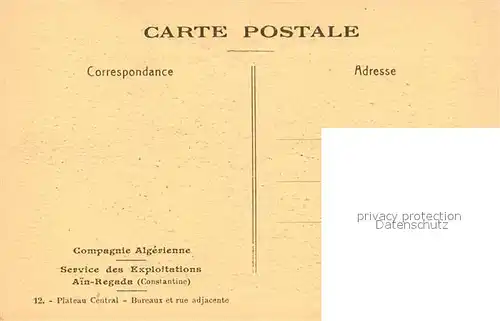 Ain_Regada Plateau Central Bureaux et rue adjacente 