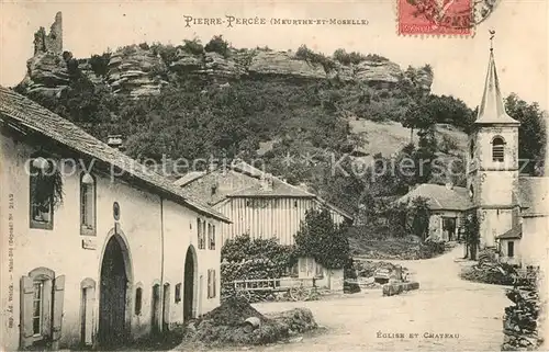 Pierre Percee Eglise et Chateau Pierre Percee