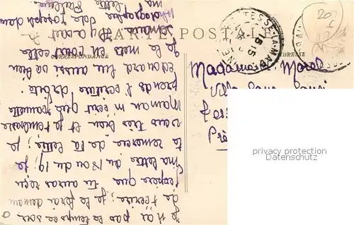 Rognes Tremblement de terre 11 Juin 1909 Une rue entierement devastee Rognes