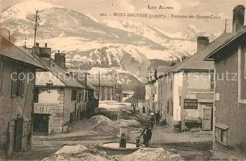 Mont Dauphin Fontaine des Quatre Coins Les Alpes Mont Dauphin