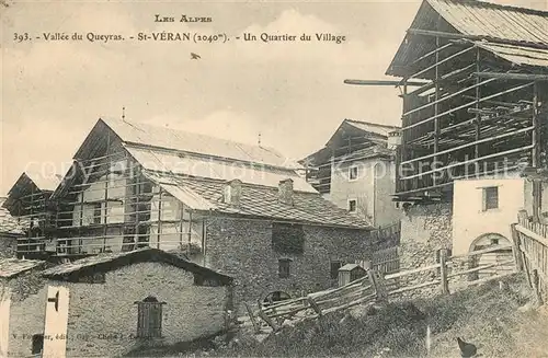 Saint Veran Vallee du Queyras Un Quartier du Village Saint Veran