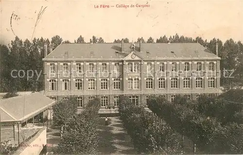 La_Fere_Aisne College d Garcons La_Fere_Aisne