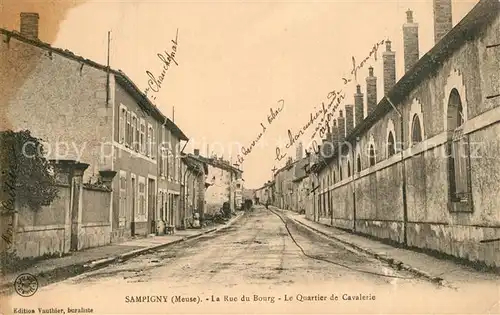 Sampigny Rue du Bourg Le Quartier de Cavalerie Sampigny