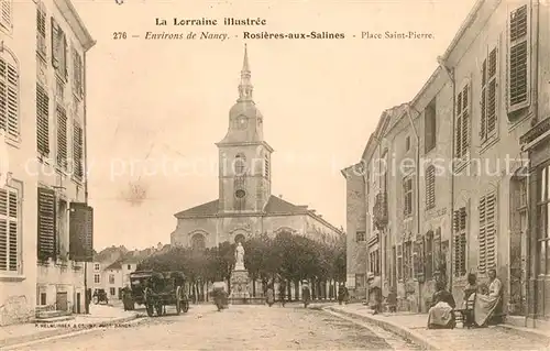 Rosieres aux Salines Place Saint Pierre Rosieres aux Salines