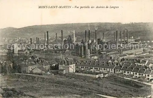 Mont Saint Martin_Briey Vue partielle des Acieries de Longwy Mont Saint Martin Briey