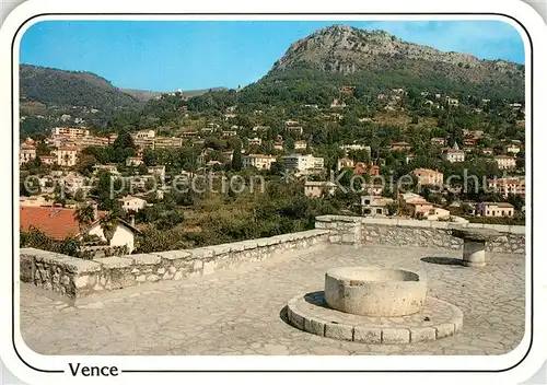 Vence la Jolie Vue generale sur les Baous Vence la Jolie