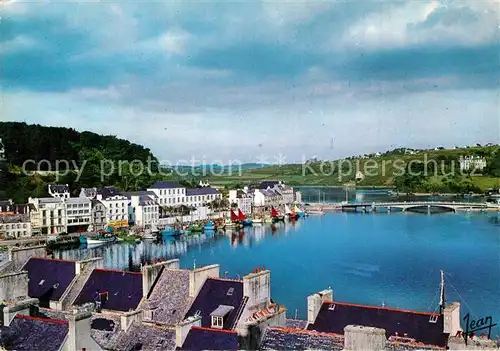 Audierne Le Port au fond Vallee du Goyen Audierne