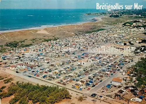 Bretignolles sur Mer Camping Caravaning Les Dunes vue aerienne Bretignolles sur Mer