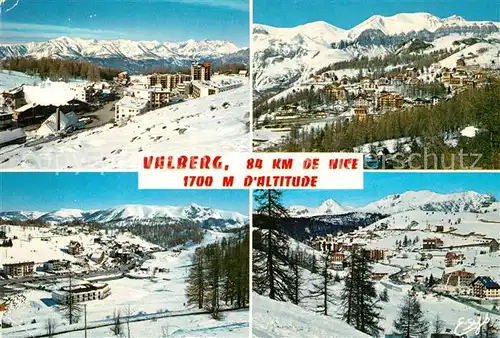 Valberg Panorama Chaine de Saint Honorat Aiguilles de Pelens Chalets Mont Mounier Piscine Route de Beuil Alpen Francaises Valberg