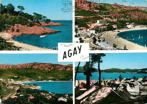Agay_Var Panorama Corniche d Or Plage Camping Cote d Azur Agay_Var
