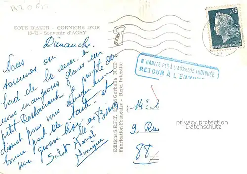 Agay_Var Panorama Corniche d Or Plage Camping Cote d Azur Agay_Var