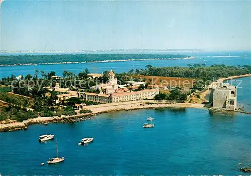 Ile_Saint Honorat_Alpes_Maritimes Abbaye vue aerienne Kloster Ile_Saint Honorat