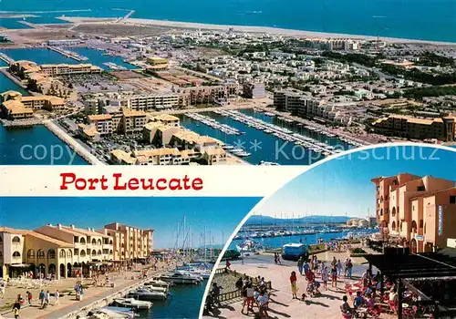 Port_Leucate En parcourant la Cote Mediterranee vue aerienne Port_Leucate
