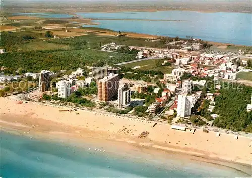 Lignano_Sabbiadoro Strand Hotels Fliegeraufnahme Lignano Sabbiadoro