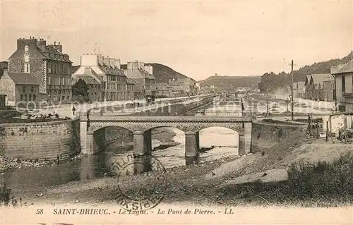 Saint Brieuc_Cotes d_Armor Le Legue Pont de Pierre Saint Brieuc_Cotes d