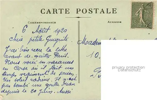 Calvi Vue prise de la plage Calvi