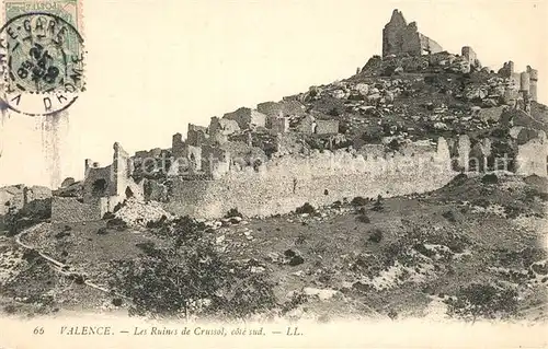 Valence_Drome Ruines de Crussol Valence_Drome