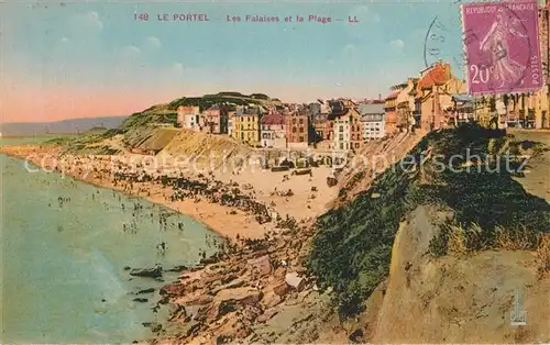 Le_Portel Les Falaises et la plage Le_Portel