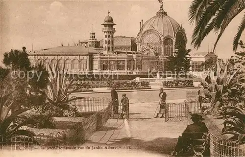 Nice_Alpes_Maritimes Jetee Promenade vue du Jardin Albert Ier Nice_Alpes_Maritimes