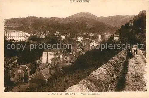 Royat_Puy_de_Dome Vue pittoresque Royat_Puy_de_Dome
