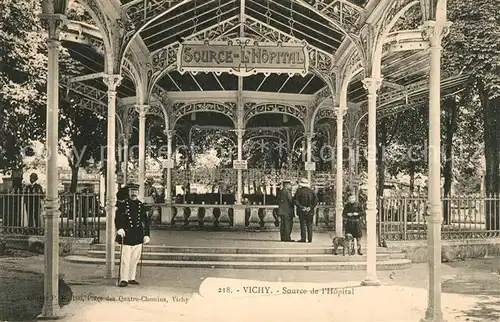 Vichy_Allier Source de l Hopital Vichy Allier