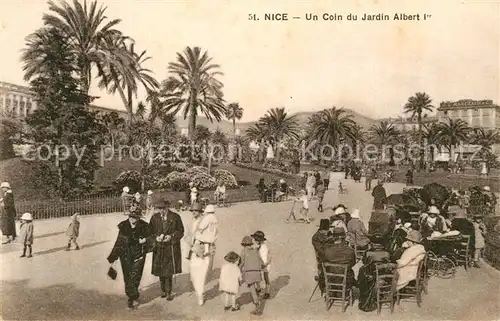 Nice_Alpes_Maritimes Un coin du Jardin Albert Ier Nice_Alpes_Maritimes