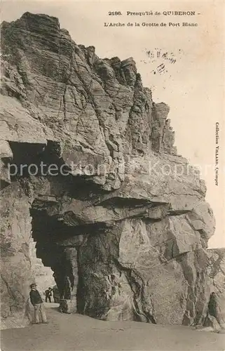 Quiberon_Morbihan Arche de la Grotte de Port Blanc Quiberon Morbihan
