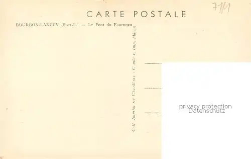 Bourbon Lancy Pont du Fourneau Bourbon Lancy