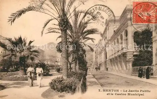 Menton_Alpes_Maritimes Jardin Public Casino Municipal Menton_Alpes_Maritimes